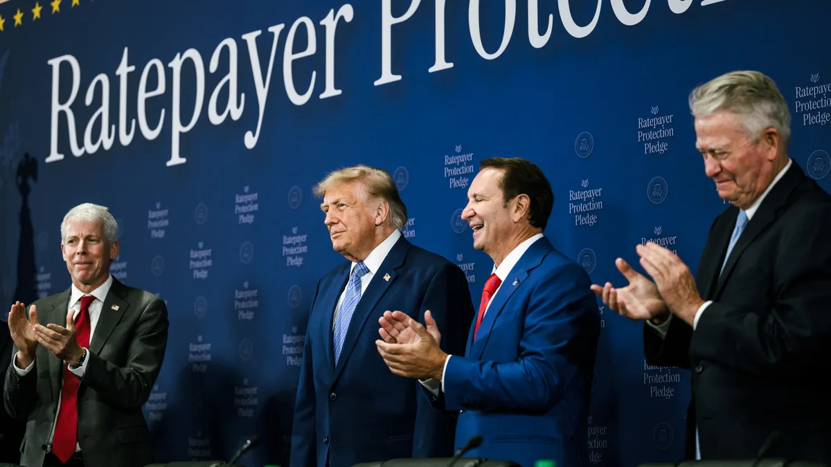 Donald Trump auf der PK heute