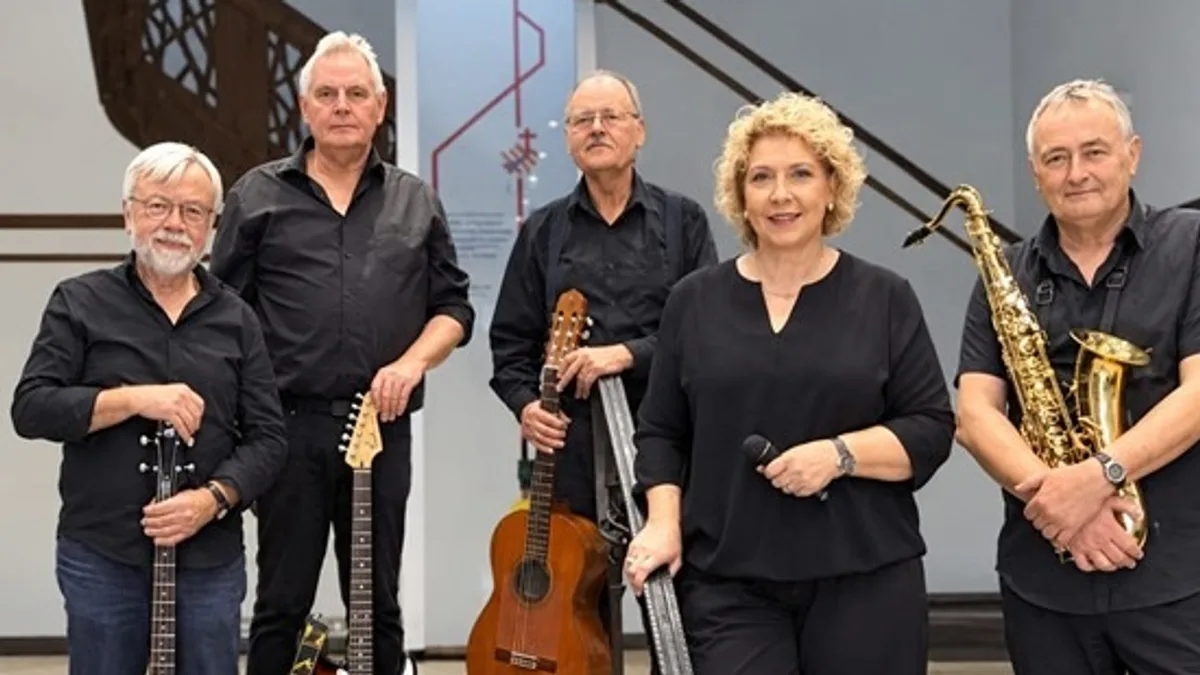 Die Band ZWISCHENTÖNE beim Jazzkonzert im Historischen Rathaus Neuwied