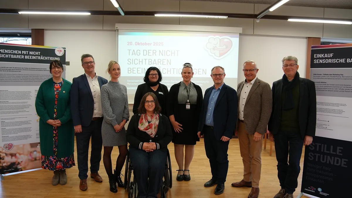 Eröffnung des Tags der nicht sichtbaren Beeinträchtigungen in Neuwied im vergangenen Jahr