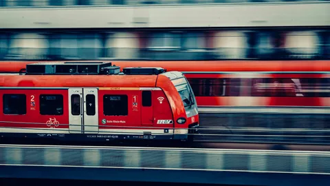 Kostenloses Stock Foto zu bewegung, bewegungsunschärfe, deutsche bahn