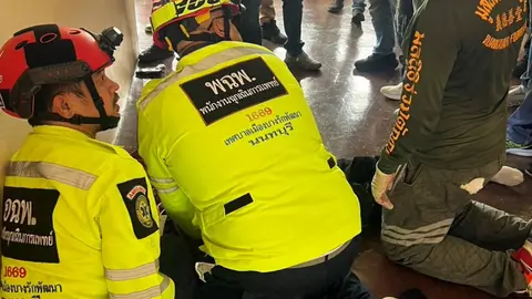 Verletzter auf dem Boden